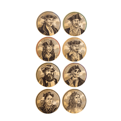 Captain Coasters Fan Inspired